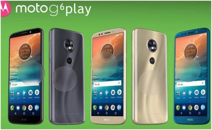 Lanzan los nuevos Moto G6 Plus, G6 y G6 Play