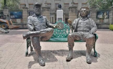 “No se pueden subastar", asegura Clara Brugada sobre esculturas de Fidel y “Che” Guevara; alcaldías no pueden realizar esas acciones, dice