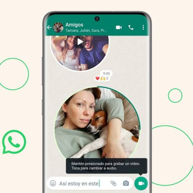 Videos instantáneos en WhatsApp. Foto: WhatsApp