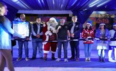 Miguel Hidalgo inaugura pista de hielo navideña; "Navidad MH Sobre Hielo" abre en Pensil Norte