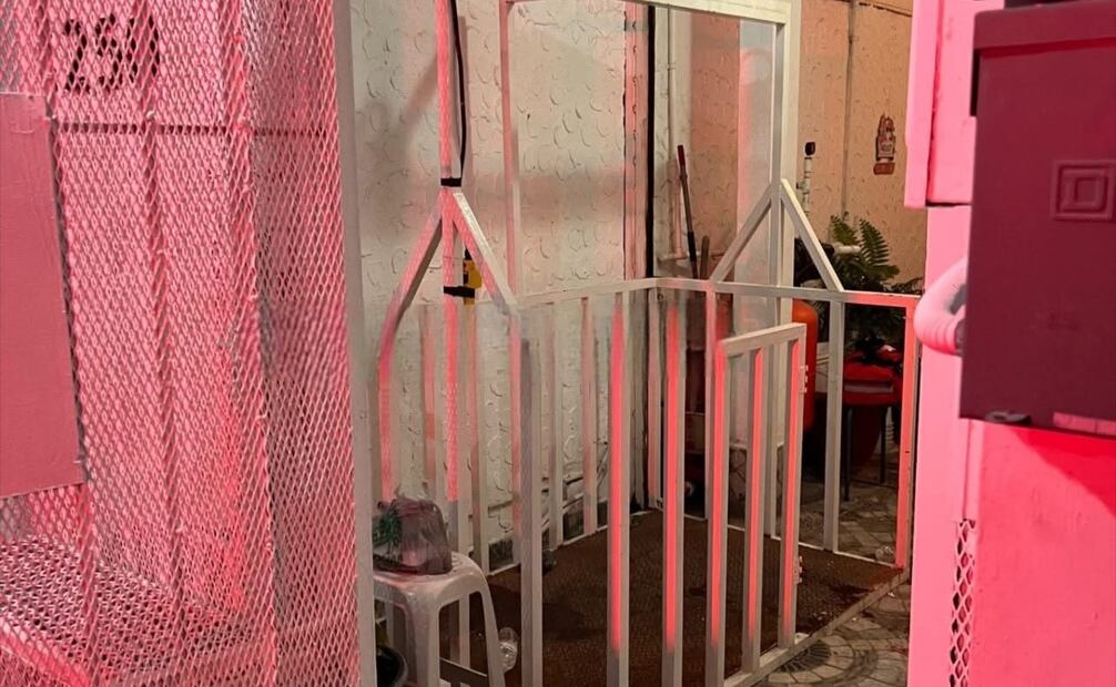 Se desploma elevador casero en una vivienda en Tamaulipas; hay 5 personas lesionadas