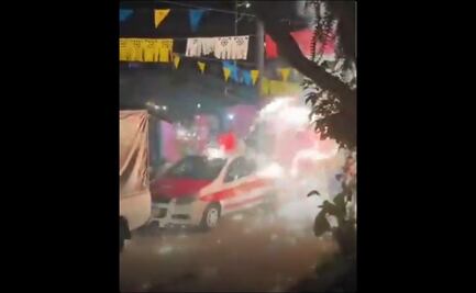 Explota tanque de gas durante fiesta patronal en Misantla, Veracruz; reportan 23 heridos