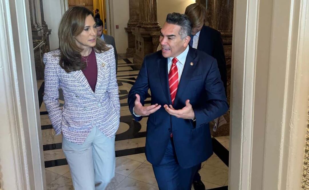 Se reúne Alejandro Moreno con congresista del Partido Republicano en EU; "a favor de construir la mejor relación entre México y EU", dijo.Foto: Especial