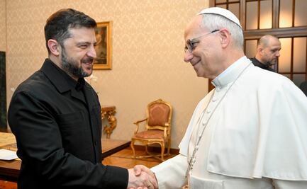 Zelensky se reúne con el papa León XIV y prepara una respuesta al plan de EU para Ucrania