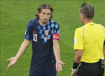 Luka Modric hizo pedazos con sus palabras al árbitro del Argentina vs Croacia