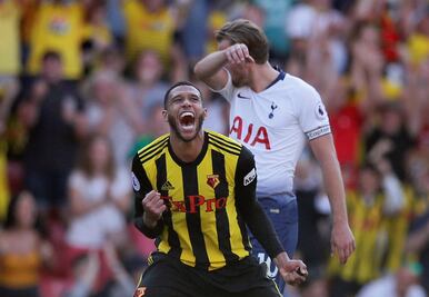 Watford mantiene paso perfecto tras vencer al Tottenham
