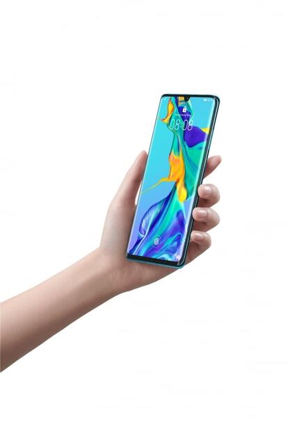 Huawei presenta su celular P30 Pro