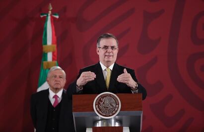 Tras insultos a AMLO desde Bolivia, Ebrard presume unidad nacional