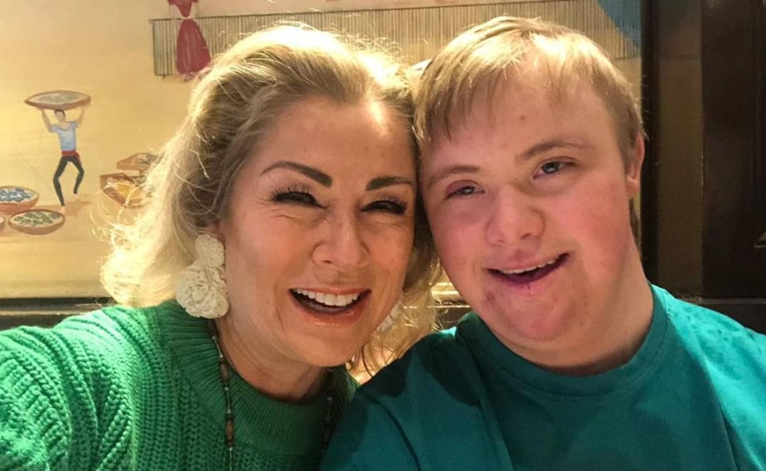 Leticia Calderón, feliz con la llegada de Luciano hace 19 años.