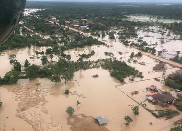 Hundreds missing in Laos after dam collapse
