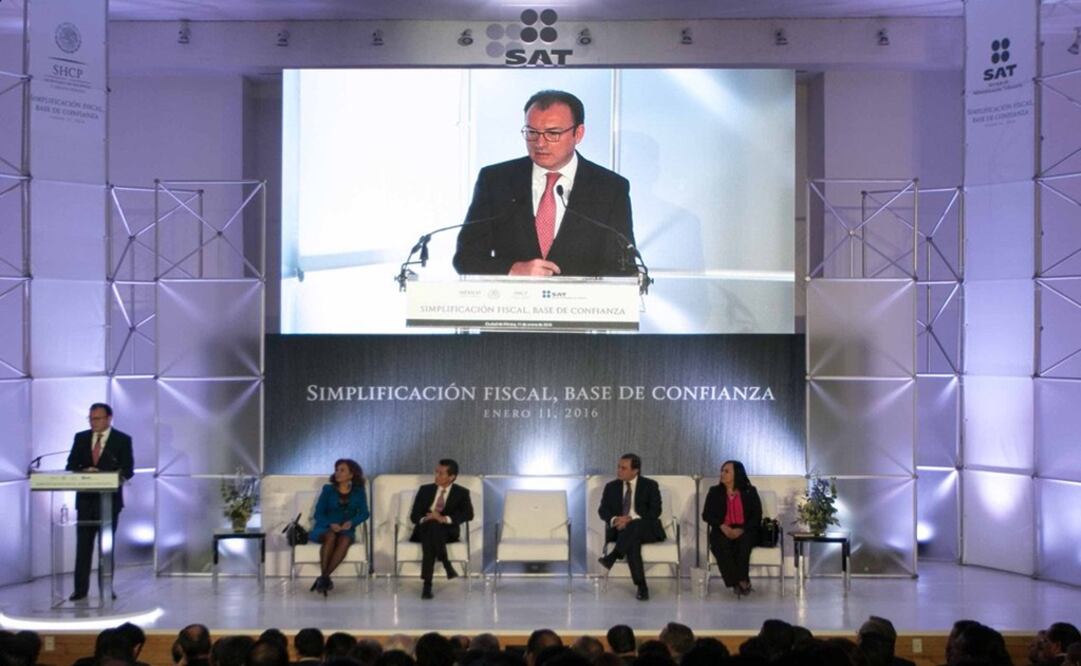 Foto tomada de la cuenta de Twitter de Luis Videgaray Caso