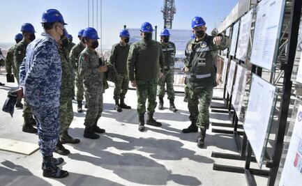 Secretario de Defensa supervisa obras del Aeropuerto Internacional "Felipe Ángeles"