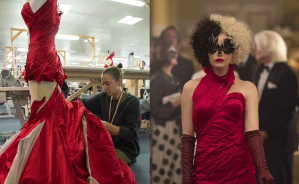 Se necesitaron horas extras para crear a la "Cruella" punk de Emma Stone 