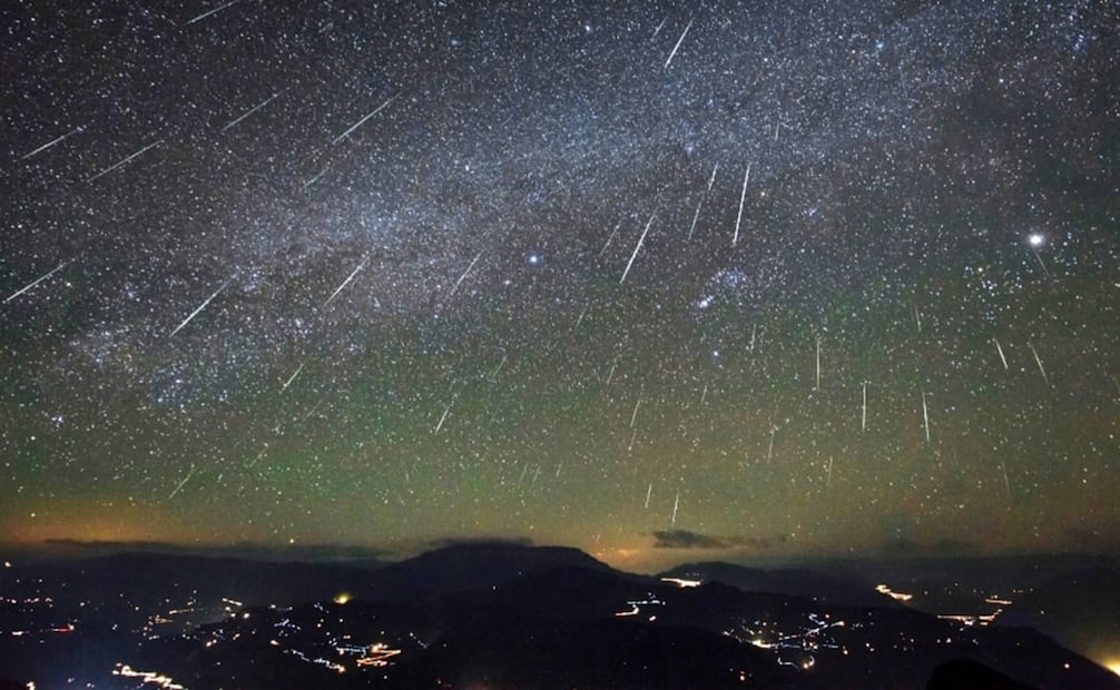 El punto máximo de esta lluvia de estrellas no será tan entrada la madrugada. Foto: Twitter @NASA_es
