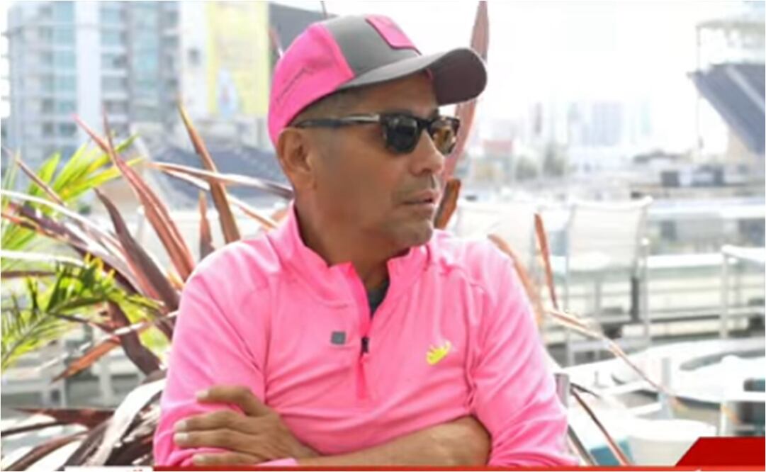 Jorge Campos en entrevista con David Faitelson. FOTO:  Captura de video