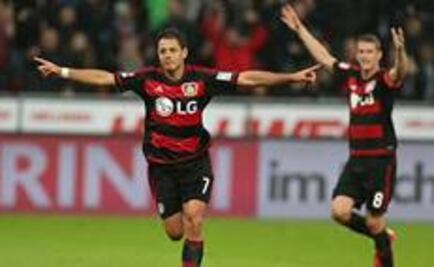 Chicharito le da el triunfo al Bayer Leverkusen