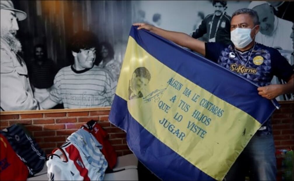 En México ya abrió la primera iglesia dedicada a Diego Armando Maradona