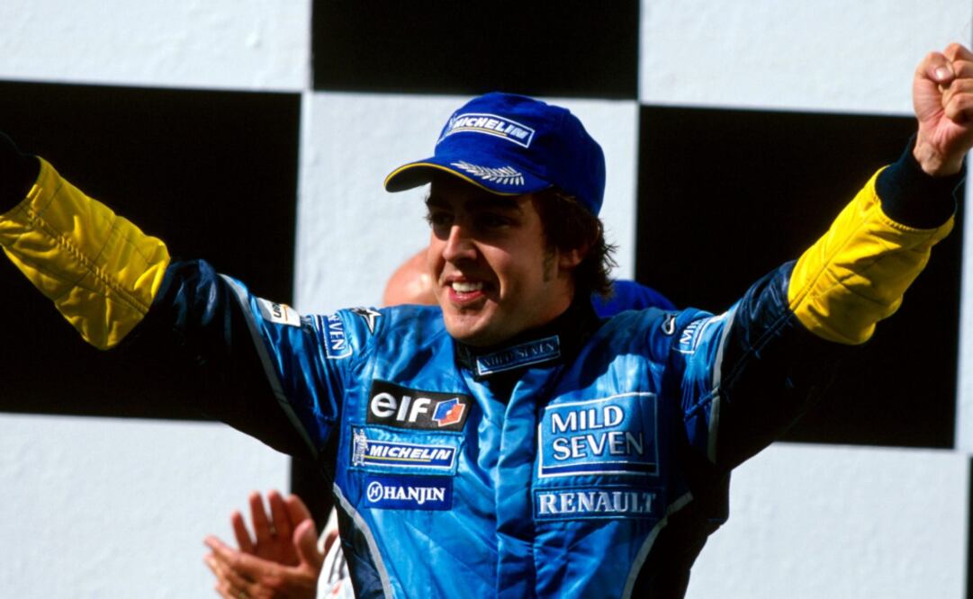 Alonso pasó a la historia como el primer español que conquistó un GP en el "Gran Circo". | Fotos: formula1.com y DPPI Media