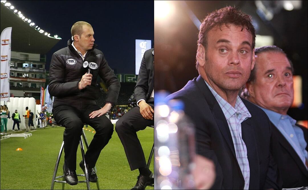 FAITELSON Y MARÍN FUERON COMPAÑEROS EN TV AZTECA - FOTO: ESPECIAL