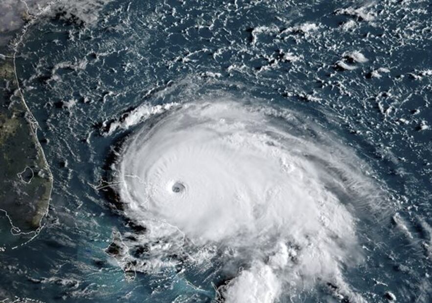 Captan en videos las inundaciones por la llegada de “Dorian” a las Bahamas