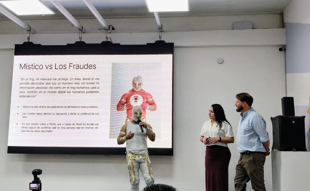 World ID busca combatir los fraudes orquestados con IA. Imagen: especial