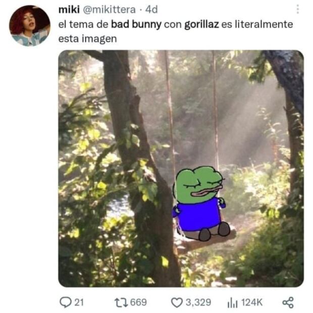 ¿Bad Bunny el “Frank Sinatra del siglo XXI"? Califican al cantante por colaboración con Gorillaz