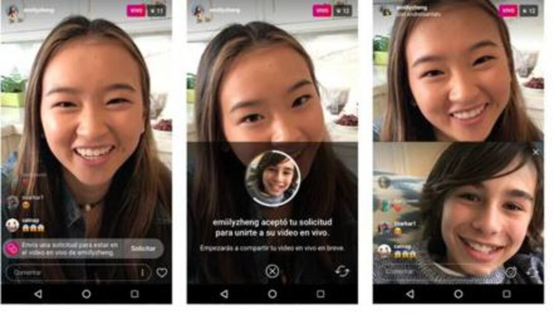 En Instagram ya puedes unirte al video de tus amigos