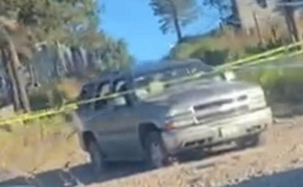 Ataque armado en Guachochi, Chihuahua (26/10/2025). Foto: Especial