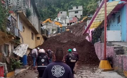 Trabajos de estabilización en Chiquihuite reducirán de 200 a 50 metros zona de peligro