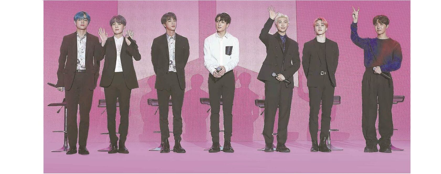 BTS es parte de la tercera generació n de k-pop. Foto: ARCHIVO EL UNIVERSAL