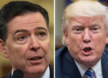 Trump: exdirector del FBI "sabía exactamente" el significado de su foto en Instagram; indagan presunta amenaza contra el mandatario