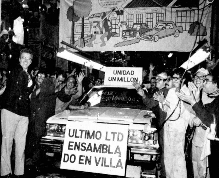 El 29 de julio de 1980 se produjo la unidad un millón en la Planta de La Villa. Mike Hammes, Director General de Ford México, fue el padrino del último Ford LTD. Libro “60 años de Ford en México”.
