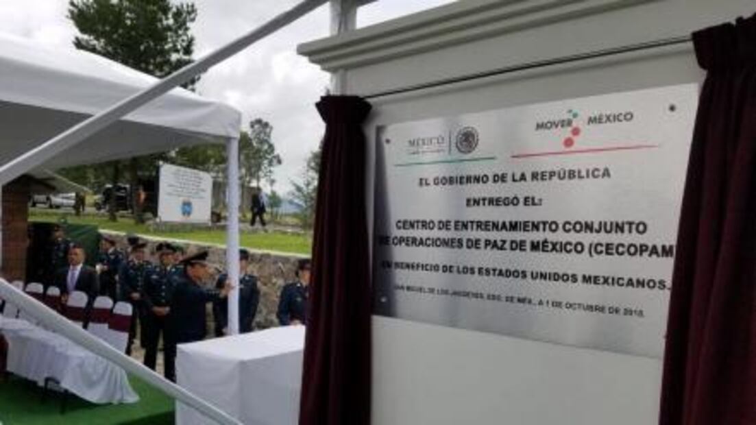 Inauguran Centro de Entrenamiento Conjunto de Operaciones de Paz