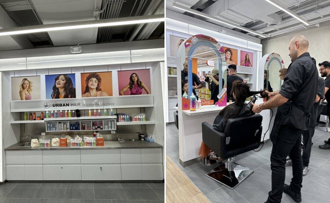 El Salón de Ulta Beauty por Urban Hair, en Plaza Satélite. Foto: Cortesía Ulta Beauty, Urban Hair
