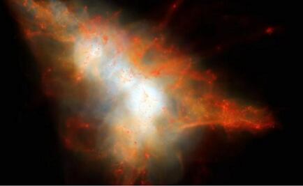 Astrónomos descubren los misterios de la mancha espacial Lyman-alfa