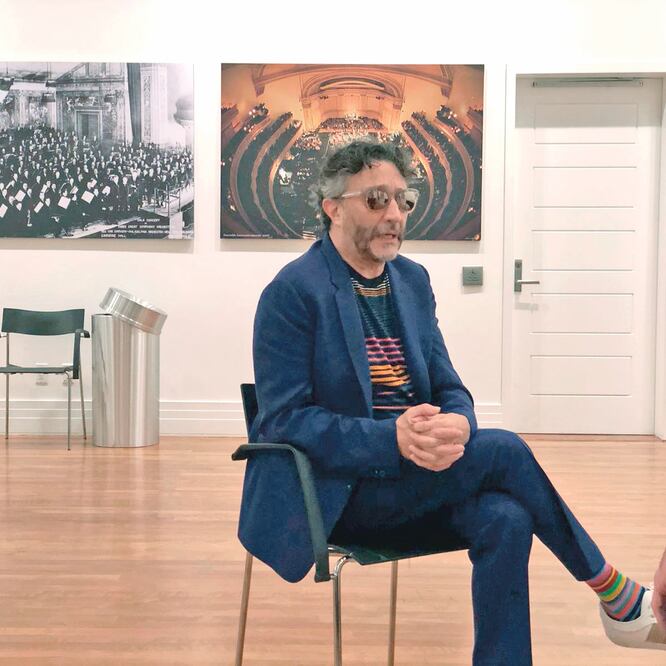 El cantautor dice que el poder de la música nos permite viajar. ALEJANDRA MUSI. EL UNIVERSAL