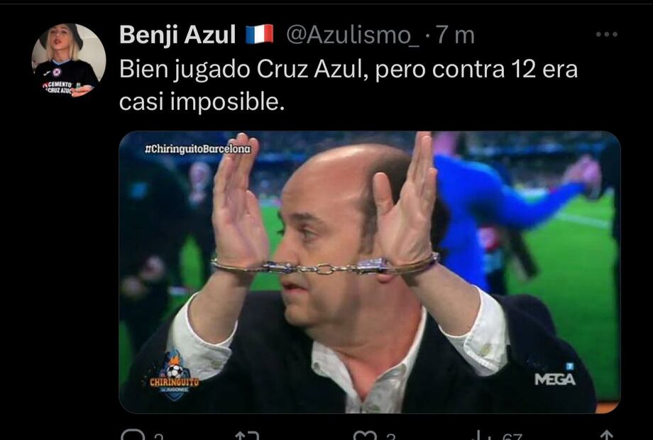 Los mejores memes de la derrota del Cruz Azul