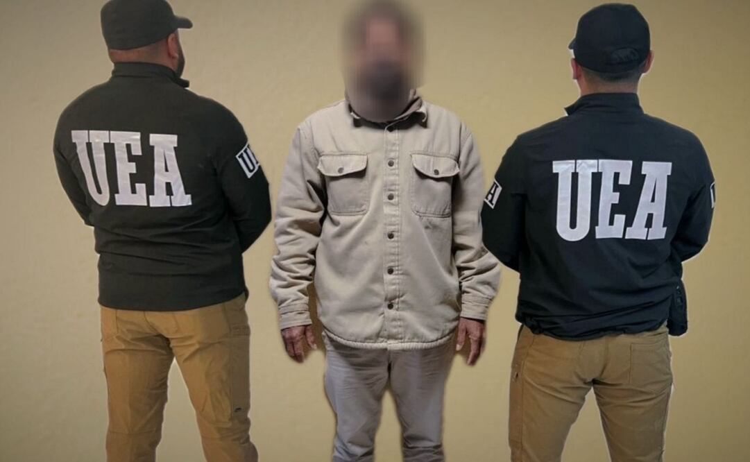 Detienen en Sinaloa a Joel “N”, prófugo de la justicia por más de 20 años (19/01/2025). Foto: Especial/El Universal