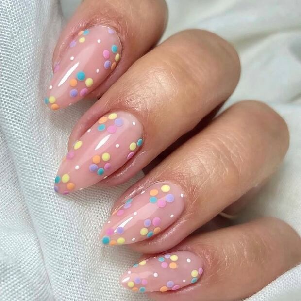 El estilo confeti es divertido y delicado. Foto: Instagram @trendin.panama