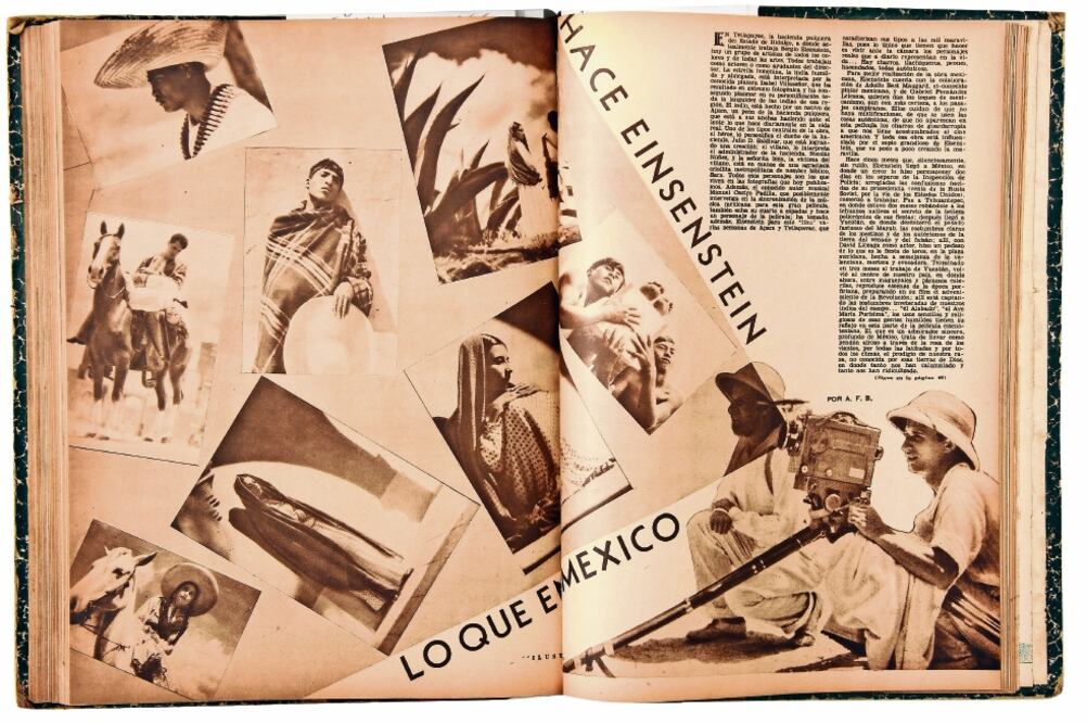 "Lo que en México hace Eisenstein”, El Ilustrado, 18 de junio de 1931 (ARCHIVO EL UNIVERSAL)