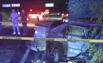 Fuerte choque en carretera Mérida-Cancún deja un muerto y un lesionado; no hay detenidos