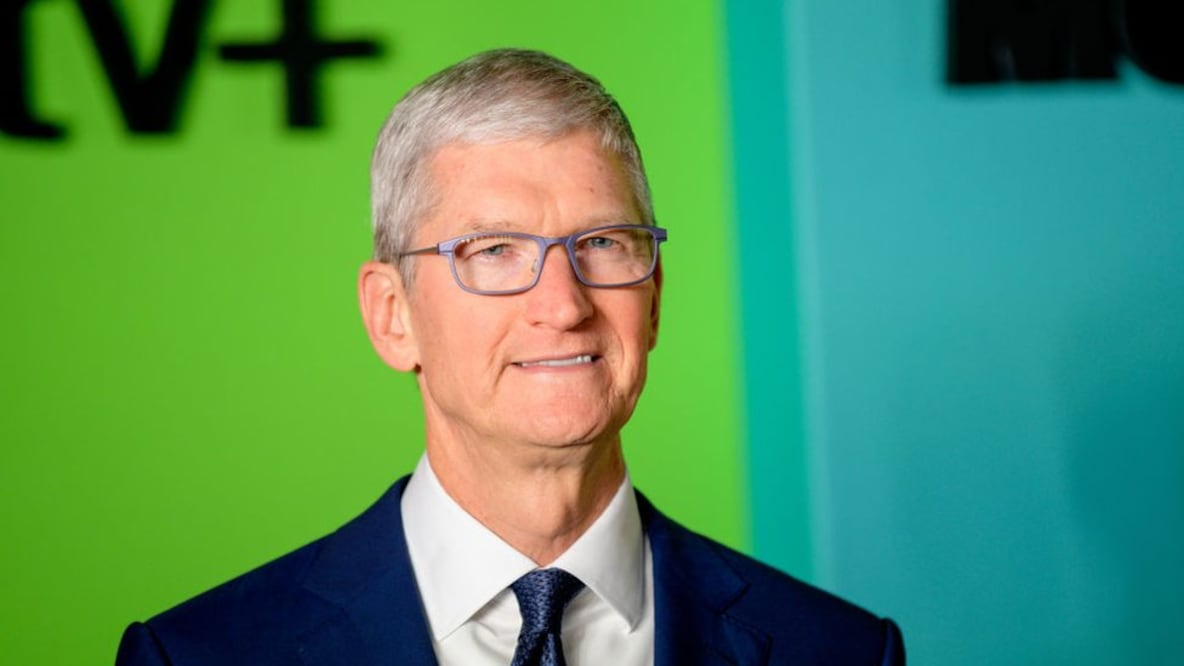 Tim Cook, director ejecutivo de Apple, es conocido por hacer largas pausas antes de responder una pregunta. Foto: Getty Images vía BBC