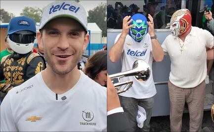 Así llegó Daniel Suárez al Autódromo Hermanos Rodríguez; tacos, mariachi y lucha libre 