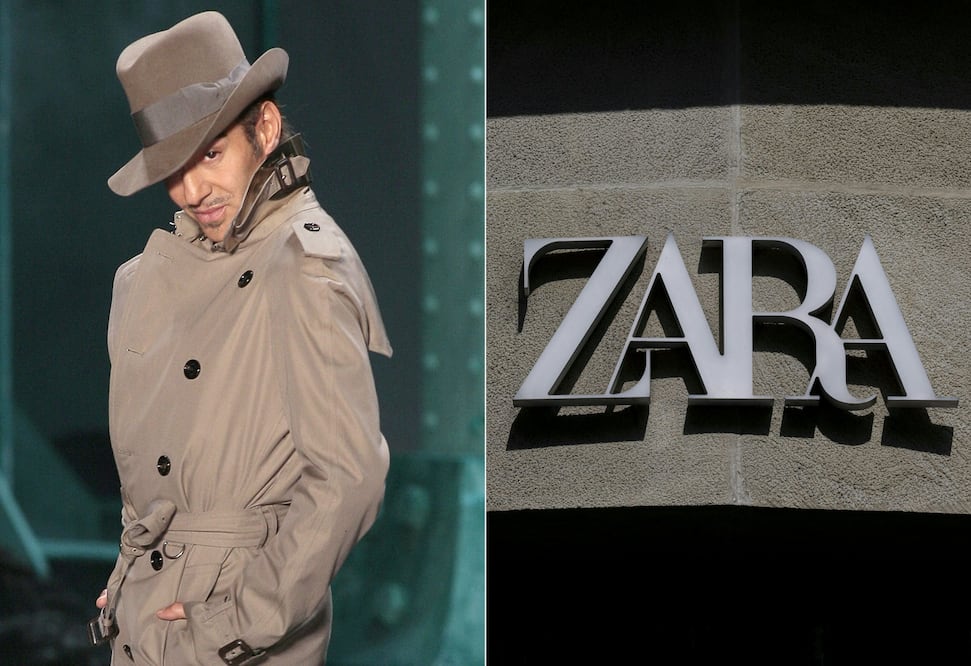 John Galliano llega a Zara y la moda no vuelve a ser la misma. Foto: AFP