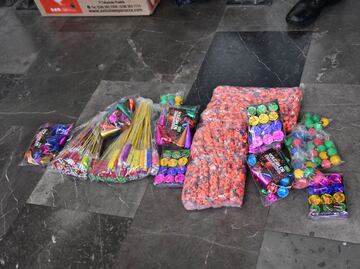 Metro detecta estaciones con mayor compraventa de pirotecnia; desplegará operativo