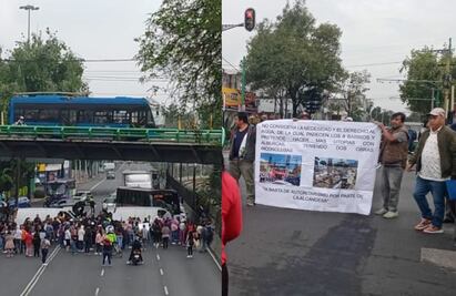 ¡Tómalo en cuenta! Bloqueos por manifestantes colapsan Ermita y Tlalpan