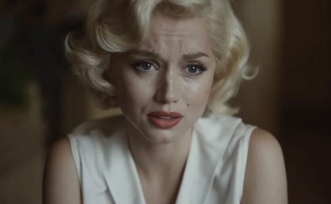 Ana de Armas como Marilyn Monroe en "Blonde". Fuente: Instagram @blondethefilm