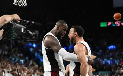 LeBron James y Steph Curry guían a Estados Unidos a la final en sufrida victoria ante Serbia
