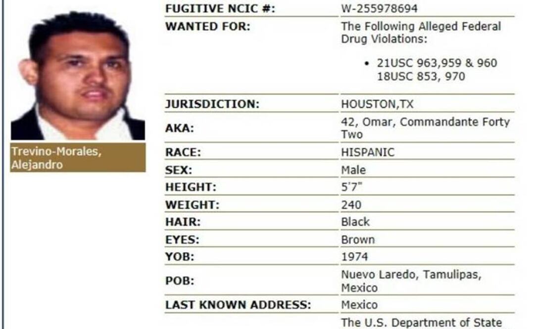 Detienen a Omar Treviño, el 'Z-42', líder de 'Los Zetas'