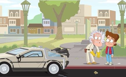 Parodia de "Volver al futuro" muestra la actualidad